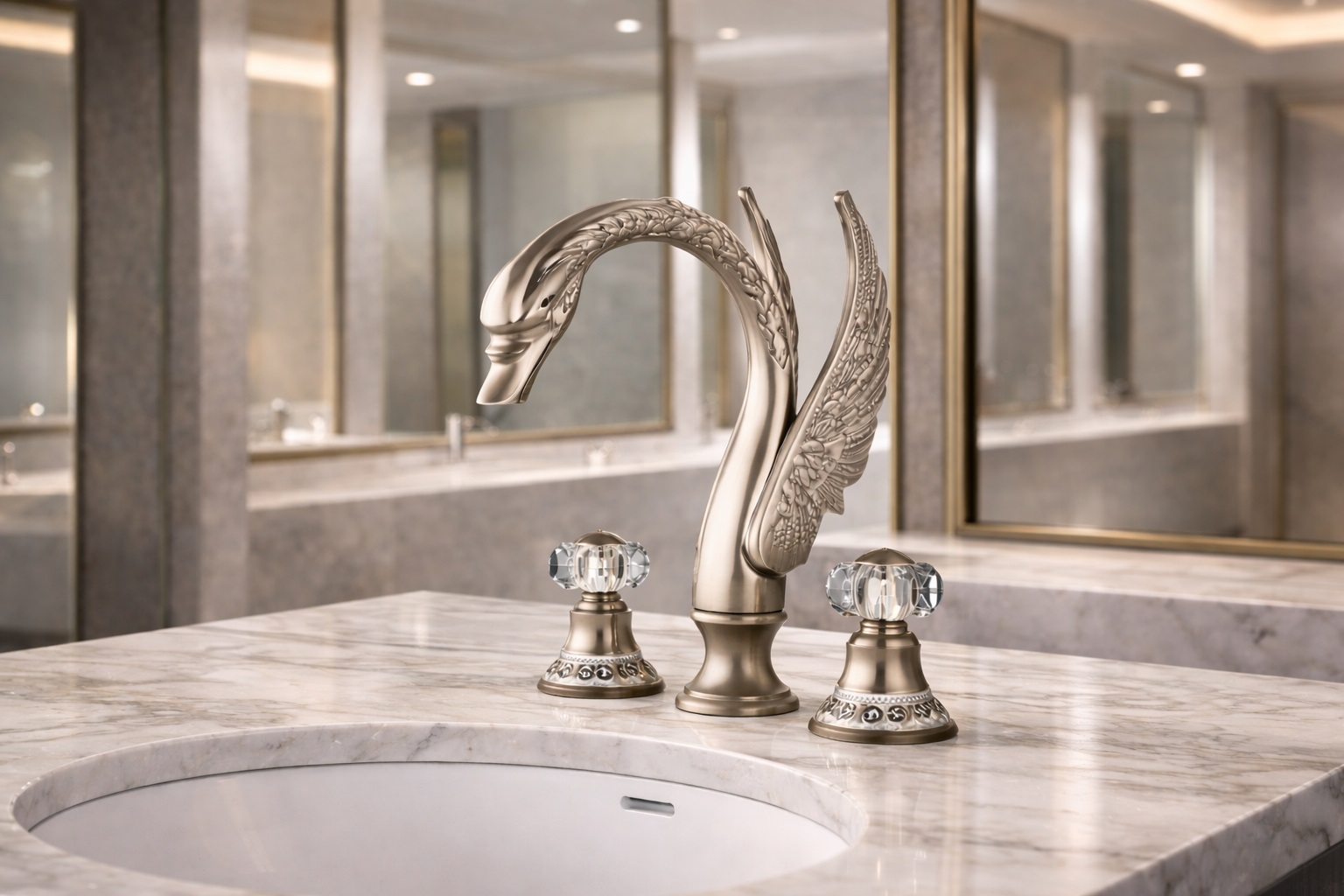 Premium finish bathroom faucet manufacturers brushed nickel and architectural finishes